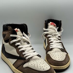 Size 12 - Jordan 1 Retro High OG SP Travis Scott Mocha